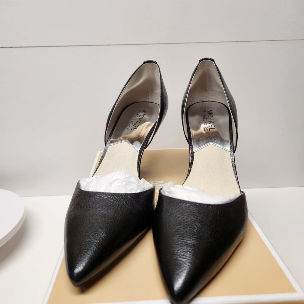Michael kors Flexed D'orsay black leather pump - Picture 4 of 10